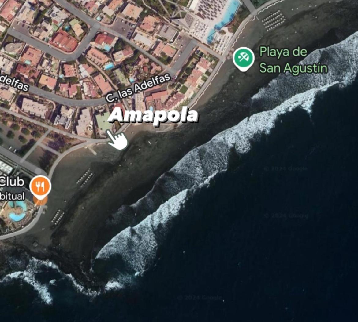 Amapola Ocean - Recien Reformado, Frente Al Mar Daire San Agustín Dış mekan fotoğraf